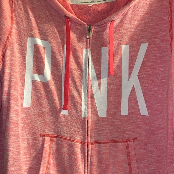 Pink zip up hoodie - Picture 2 of 4